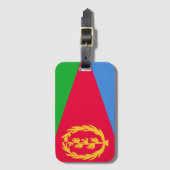 Flagge Eritreas Gepäckanhänger (Vorderseite Vertikal)