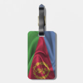 Flagge Eritreas Gepäckanhänger (Rückseite vertikal)