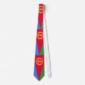 Flagge Eritreas Krawatte (Vorderseite)
