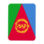 Flagge Eritreas Magnet (Vertikal)