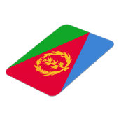 Flagge Eritreas Magnet (Linke Seite)