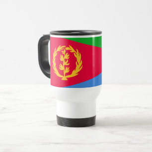 Flagge Eritreas Reisebecher