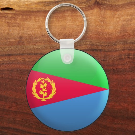 Flagge Eritreas Schlüsselanhänger (Vorderseite)