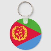 Flagge Eritreas Schlüsselanhänger (Rückseite)