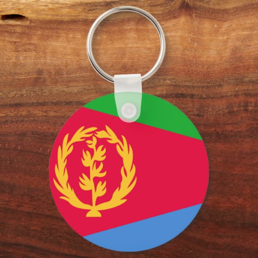Flagge Eritreas Schlüsselanhänger (Vorderseite)