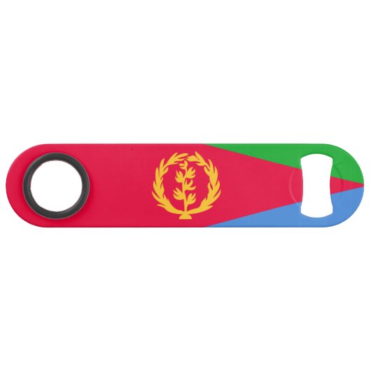 Flagge Eritreas Speed Flaschenöffner (Vorderseite (Horizontal))