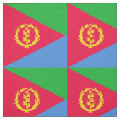 Flagge Eritreas Stoff (Muster)