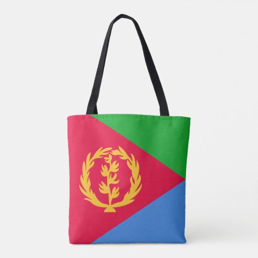 Flagge Eritreas Tasche (Rückseite)