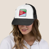 Flagge Eritreas Truckerkappe (Beispiel)