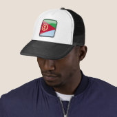 Flagge Eritreas Truckerkappe (Beispiel)