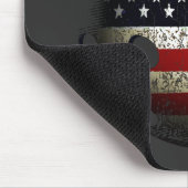 Flagge-Essiggurken-Ball USA Mousepad (Ecke)