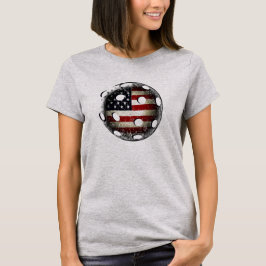 Flagge-Essiggurken-Ball USA T-Shirt