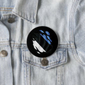 Flagge Estlands Button (Beispiel)