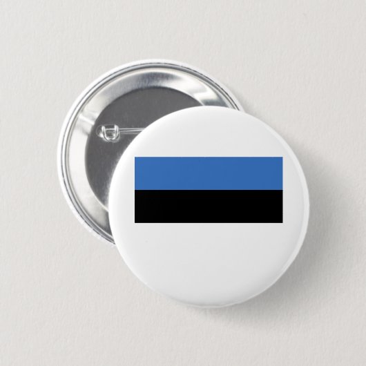 Flagge Estlands Button (Vorne & Hinten)