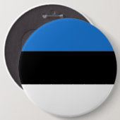 Flagge Estlands Button (Vorne & Hinten)