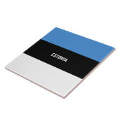 Flagge Estlands Fliese (Seite)