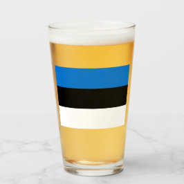 Flagge Estlands Glas