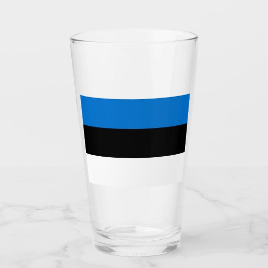 Flagge Estlands Glas (Vorderseite)