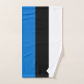 Flagge Estlands Handtuch (Handtuch)