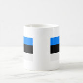 Flagge Estlands Kaffeetasse (Mittel)
