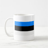Flagge Estlands Kaffeetasse (Links)