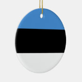 Flagge Estlands - Ornament (Rechts)