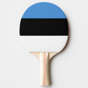 Flagge Estlands Ping Pong Paddle Tischtennis Schläger
