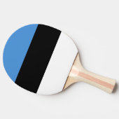 Flagge Estlands Ping Pong Paddle Tischtennis Schläger (Seitenansicht)