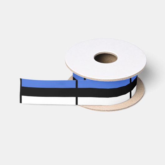 Flagge Estlands Satinband (Spule)