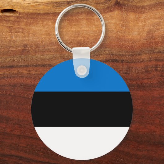 Flagge Estlands Schlüsselanhänger (Rückseite)