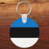 Flagge Estlands Schlüsselanhänger (Vorderseite)