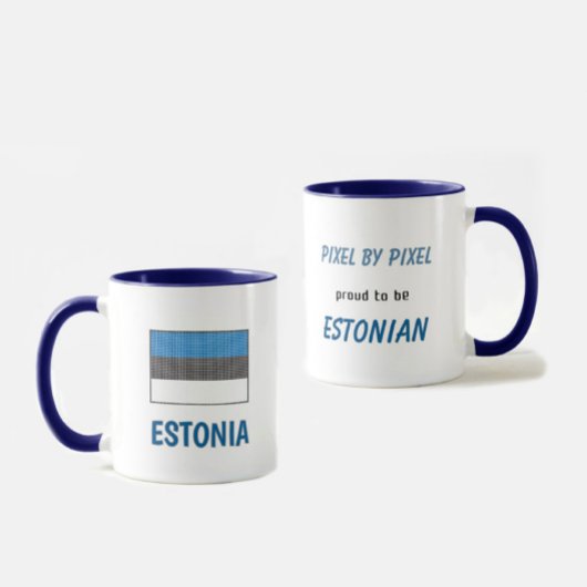Flagge Estlands Tasse