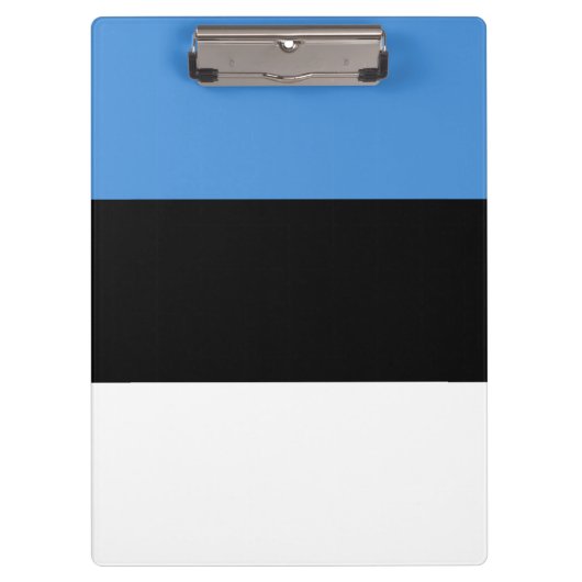 Flagge Estlands Zwischenablage Klemmbrett (Vorderseite)