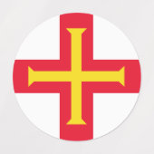 Flagge Etiketten (Design 2)