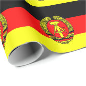 Flagge Europas Deutschland Geschenkpapier (Rolleneckpunkt)