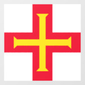 Flagge Fensteraufkleber (Blatt)