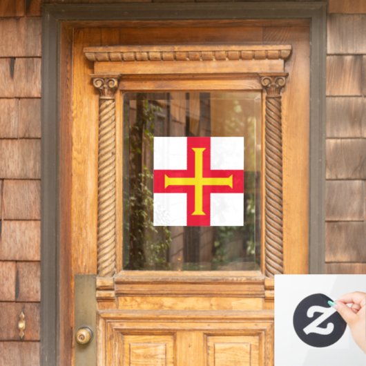 Flagge Fensteraufkleber (Haustür)