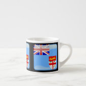 Flagge Fidschis Espressotasse (Rechts)