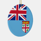 Flagge Fidschis Keramik Ornament (Rechts)