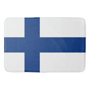 Flagge Finnland Badematte
