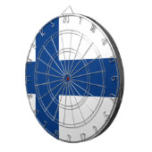 Flagge Finnland Dartscheibe (Vorderseite rechts)