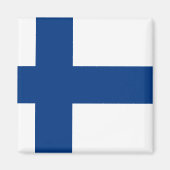 Flagge Finnland Magnet (Vorne)