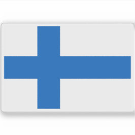 Flagge Finnlands (1918-1920) Aufkleber