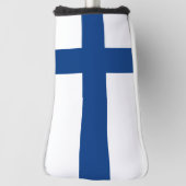Flagge Finnlands Blaues Kreuz Suomi Golf Headcover (Rotieren 90)