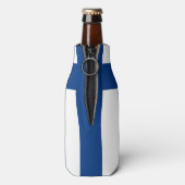 Flagge Finnlands Flaschenkühler (Flasche Rückseite)