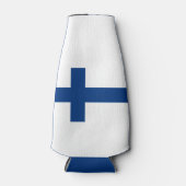 Flagge Finnlands Flaschenkühler (Vorderseite)