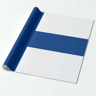 Flagge Finnlands Geschenkpapier