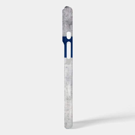 Flagge Finnlands Grunge Case-Mate iPhone Hülle (Rückseite / Links)