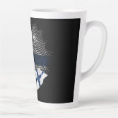 Flagge Finnlands Milchtasse (Rechts)