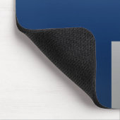 Flagge Finnlands. Mousepad (Ecke)